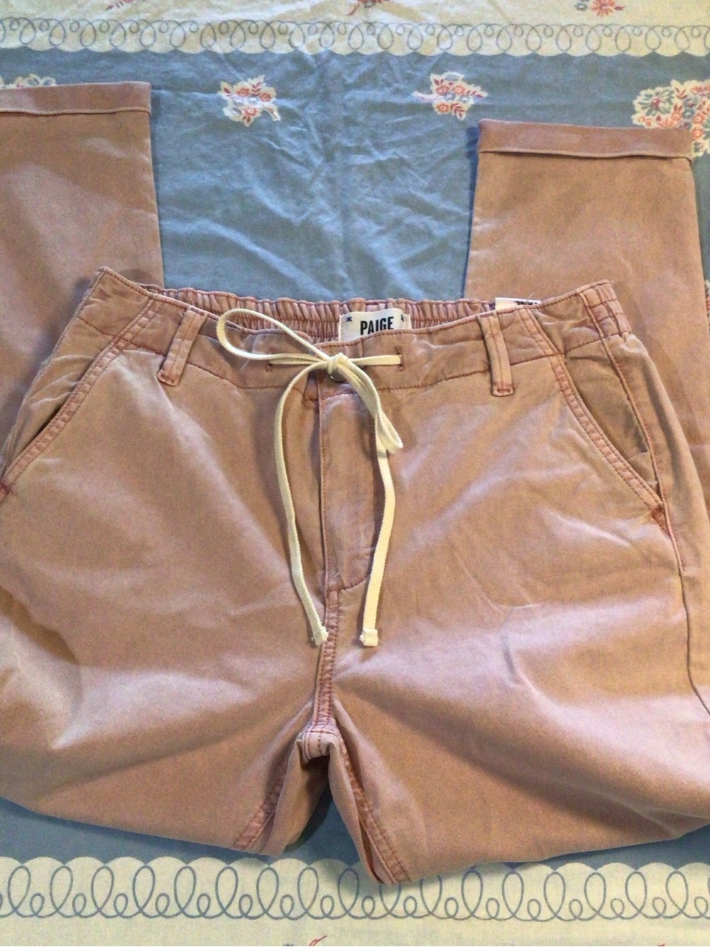 PAIGE 
Dusty Rose Drawstring pants